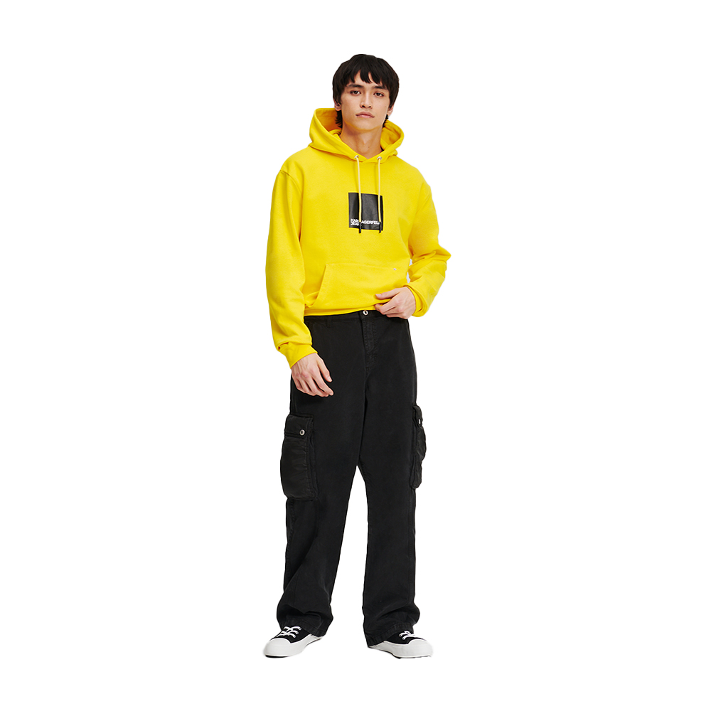Karl Lagerfeld KLJ MIX MATERIAL UTILITY PANT 245D1002-J101 Karl Lagerfeld KLJ MIX MATERIAL UTILITY PANT 245D1002-J101