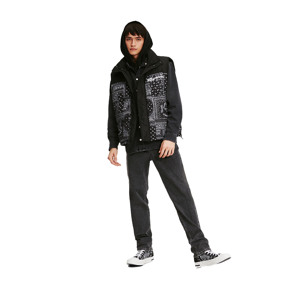 Karl Lagerfeld KLJ BLOCKED PUFFER VEST 245D1504-J338 Karl Lagerfeld KLJ BLOCKED PUFFER VEST 245D1504-J338