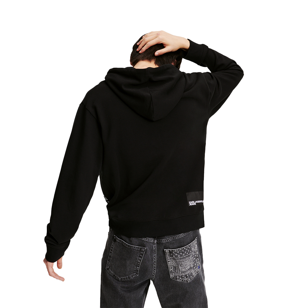 Karl Lagerfeld KLJ REGULAR BANDANA HOODIE 245D1805-J101 Karl Lagerfeld KLJ REGULAR BANDANA HOODIE 245D1805-J101