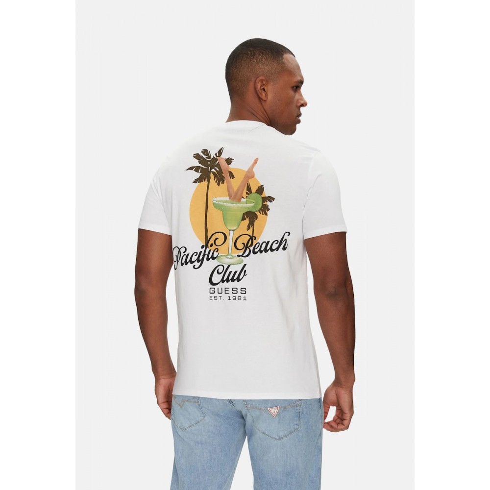 GUESS SS BSC PACIFIC BEACH CLUB M5GI58KBW41-G011 GUESS SS BSC PACIFIC BEACH CLUB M5GI58KBW41-G011