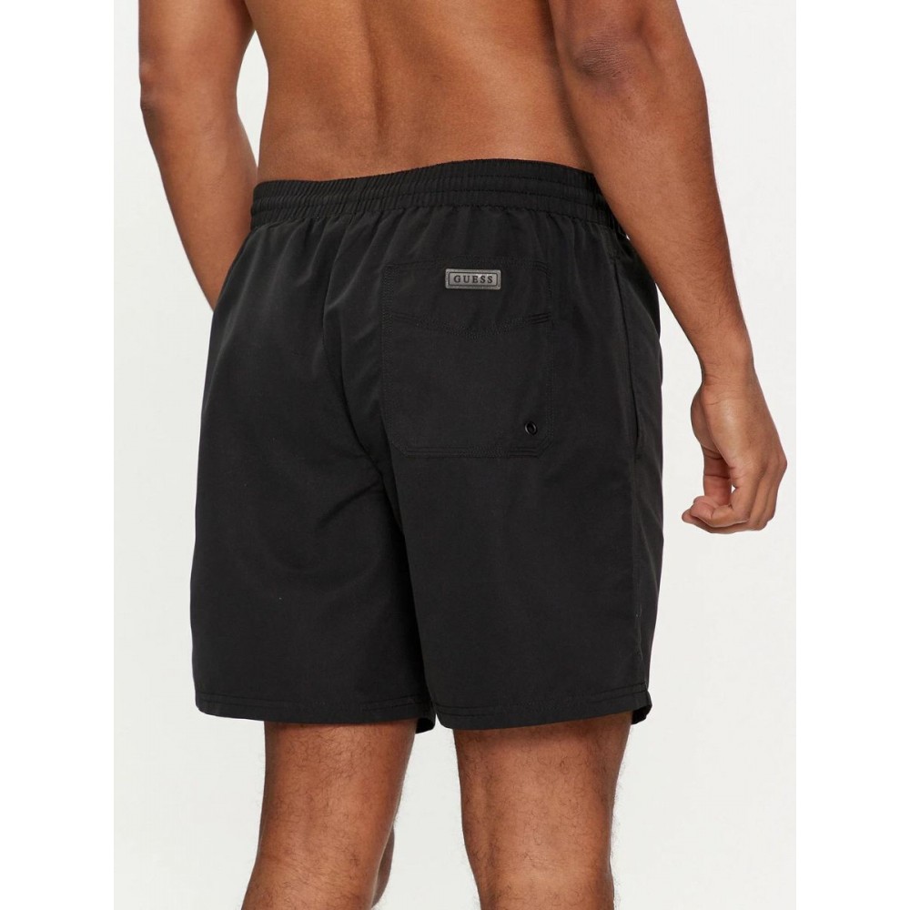 GUESS SWIMTRUNK BASIC MEDI - PEACH RECYCLED POLY PANAMA F4GT01WG282-JBLK GUESS SWIMTRUNK BASIC MEDI - PEACH RECYCLED POLY PANAMA F4GT01WG282-JBLK