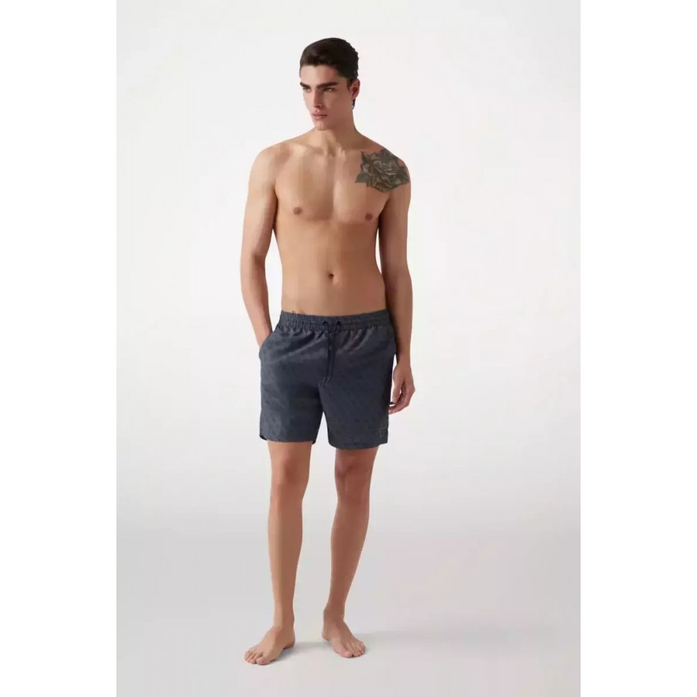 GUESS SWIMTRUNK MEDIUM EMB - RECY POLY PEACH TWILL 115 F5GT00WG2D2-PJ1G GUESS SWIMTRUNK MEDIUM EMB - RECY POLY PEACH TWILL 115 F5GT00WG2D2-PJ1G