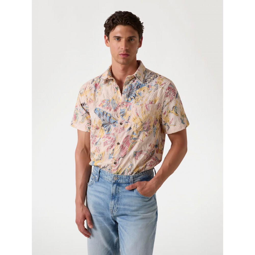 GUESS SS PRINTED EMBRO M5GH42WH800-P1LV GUESS SS PRINTED EMBRO M5GH42WH800-P1LV