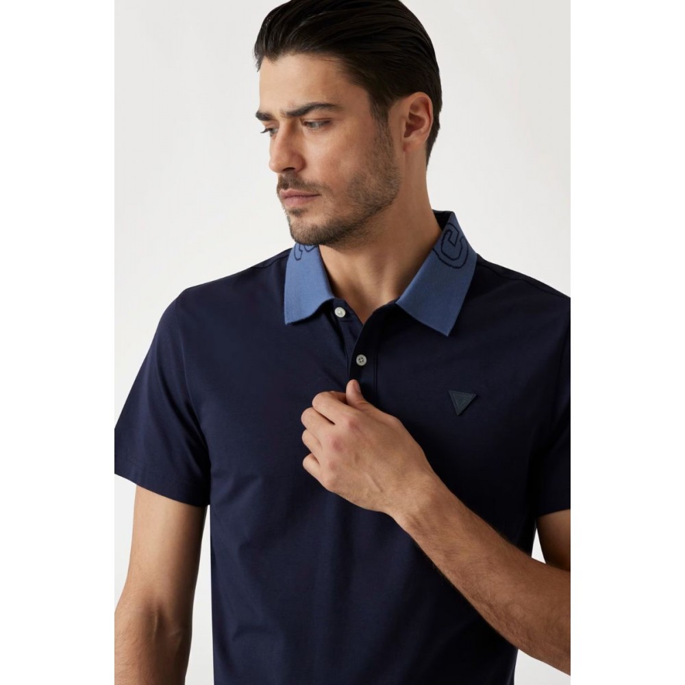 GUESS NOLAN SS POLO M5GP66J1314-G7V2 GUESS NOLAN SS POLO M5GP66J1314-G7V2