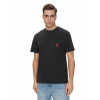 GUESS SS CN GD PALM - COTTON PAUL SUEDED JERSEY 190 M F5GI09KA260-JBLK GUESS SS CN GD PALM - COTTON PAUL SUEDED JERSEY 190 M F5GI09KA260-JBLK
