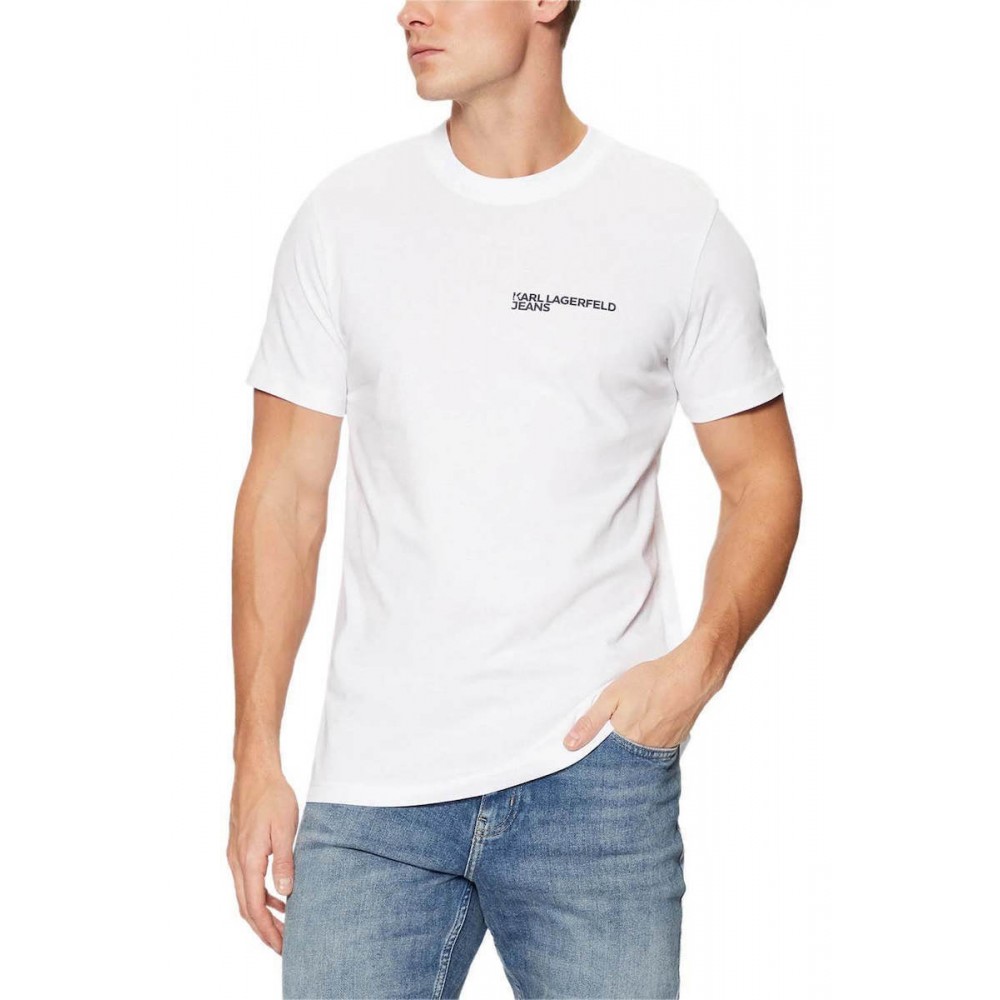 KARL LAGERFELD KLJ SLIM SS TEE A1M17003-100 KARL LAGERFELD KLJ SLIM SS TEE A1M17003-100