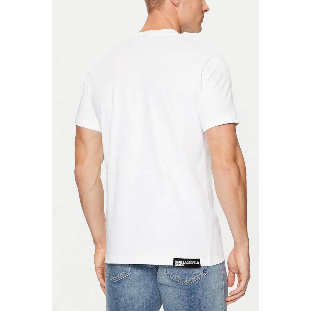 KARL LAGERFELD KLJ SLIM SS TEE A1M17003-100 KARL LAGERFELD KLJ SLIM SS TEE A1M17003-100