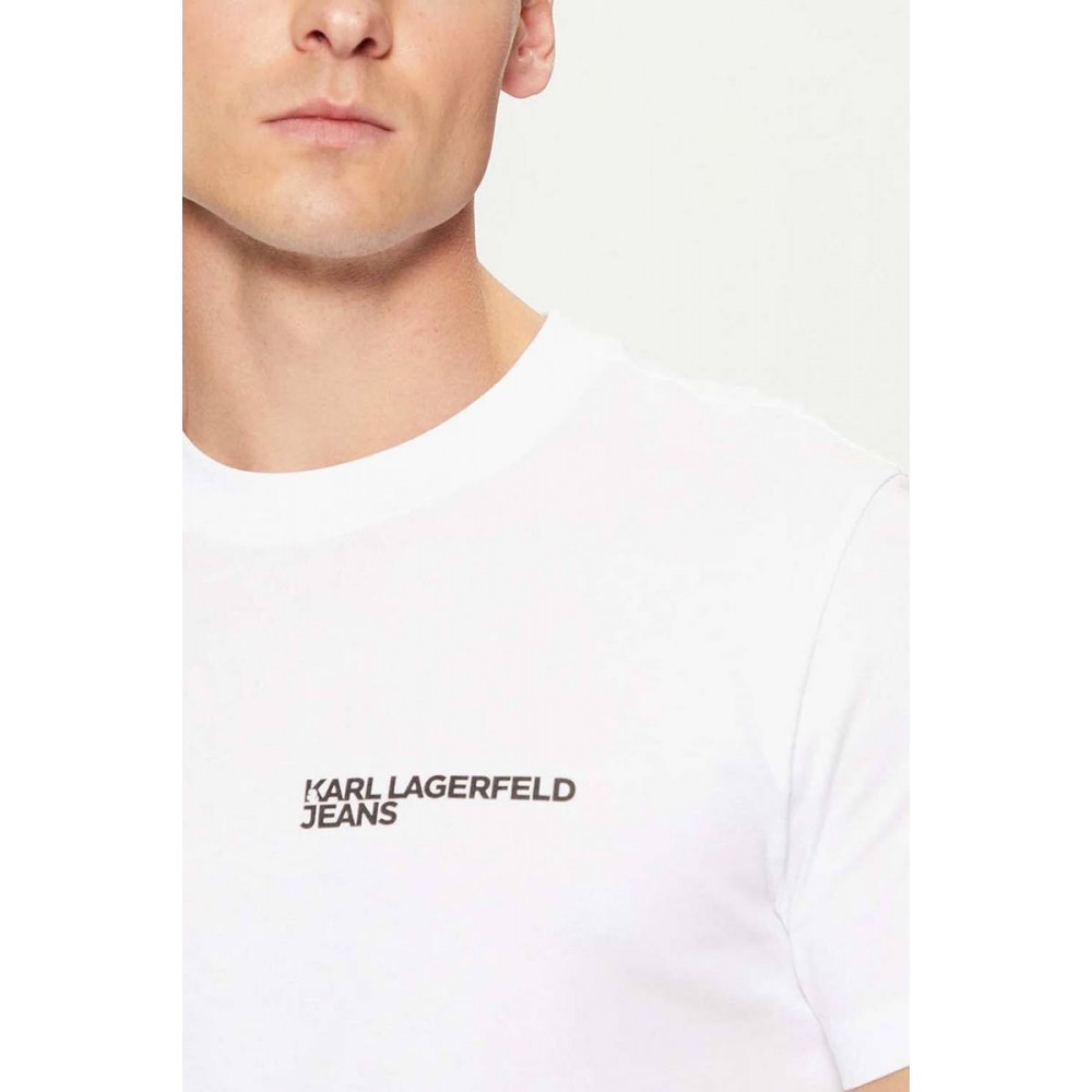 KARL LAGERFELD KLJ SLIM SS TEE A1M17003-100 KARL LAGERFELD KLJ SLIM SS TEE A1M17003-100