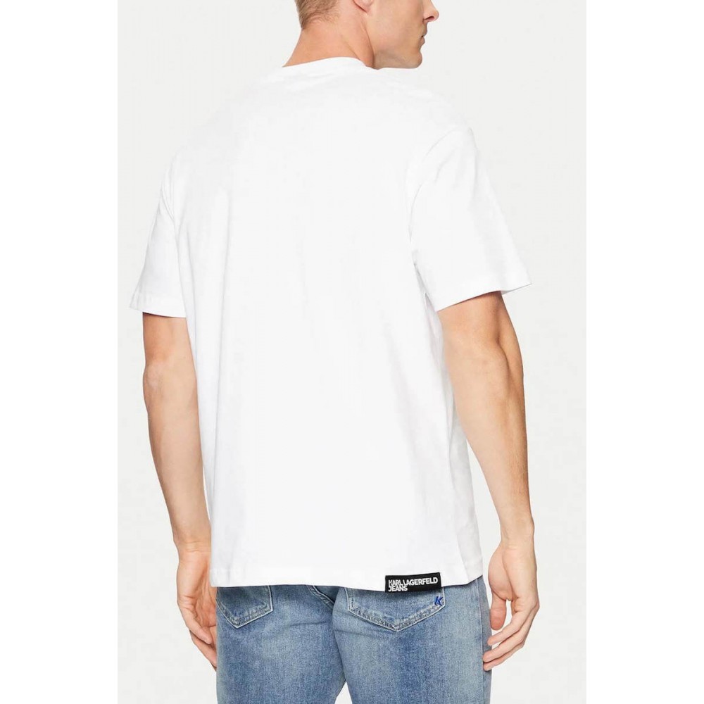 KARL LAGERFELD KLJ REG SS ESSENTIAL TEE A1M17002-100 KARL LAGERFELD KLJ REG SS ESSENTIAL TEE A1M17002-100