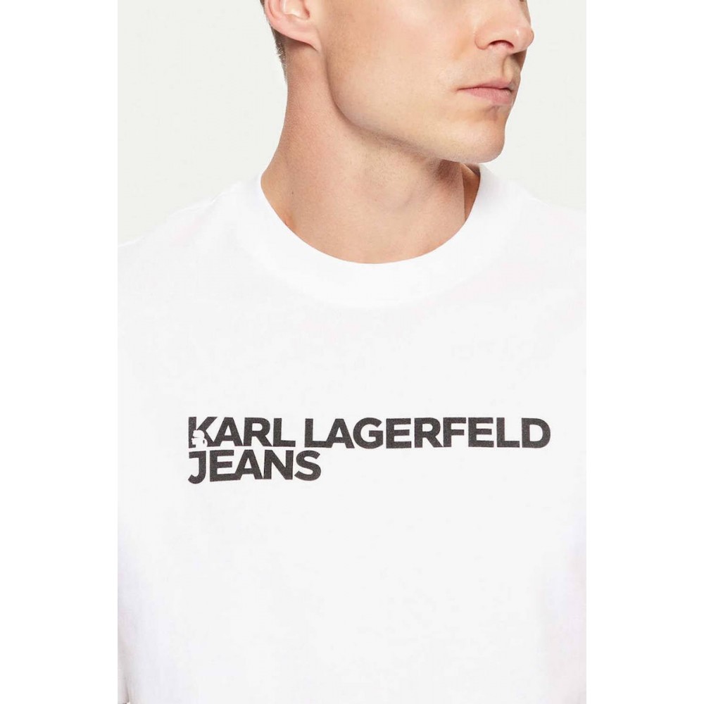 KARL LAGERFELD KLJ REG SS ESSENTIAL TEE A1M17002-100 KARL LAGERFELD KLJ REG SS ESSENTIAL TEE A1M17002-100