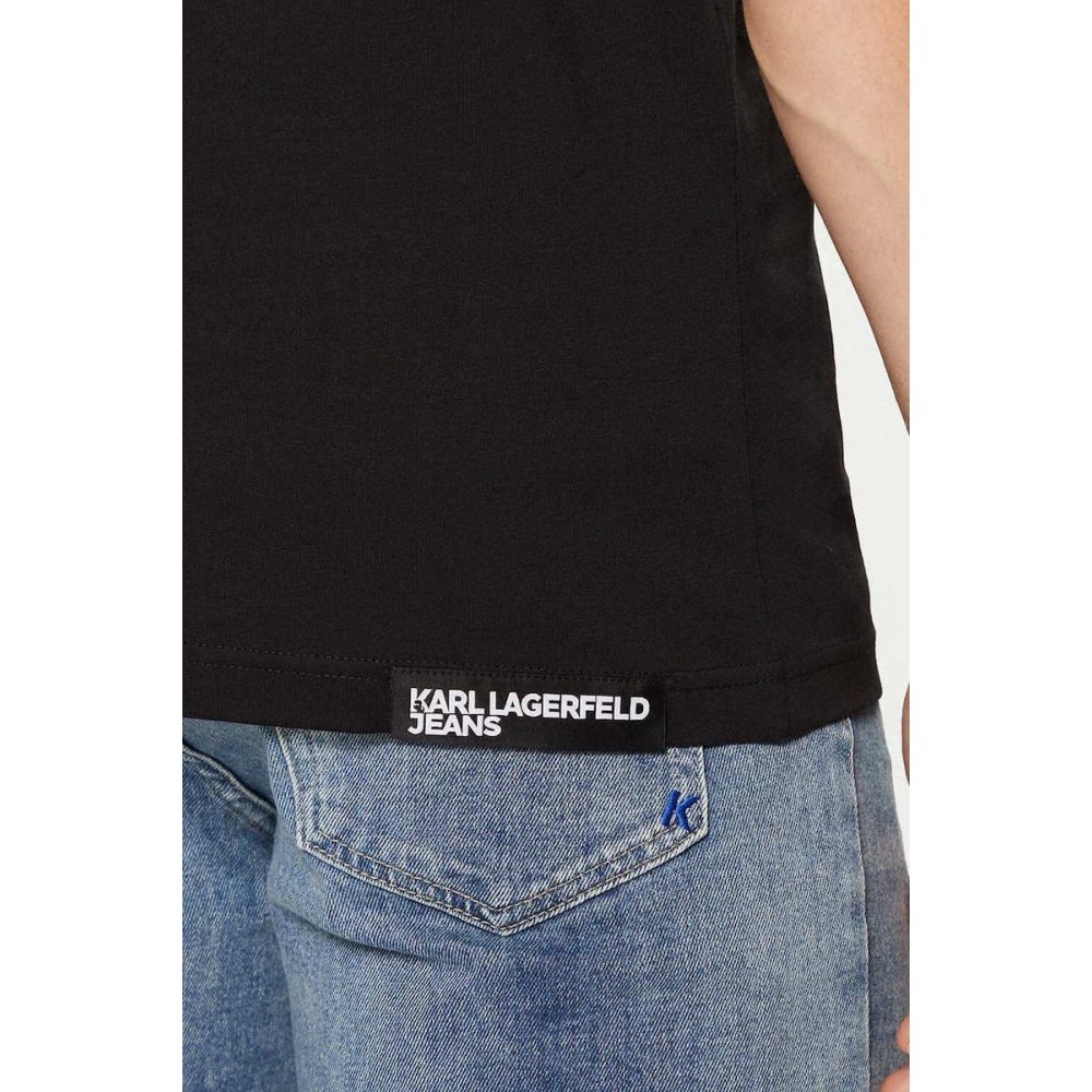 KARL LAGERFELD KLJ SLIM SS TEE A1M17003-999 KARL LAGERFELD KLJ SLIM SS TEE A1M17003-999