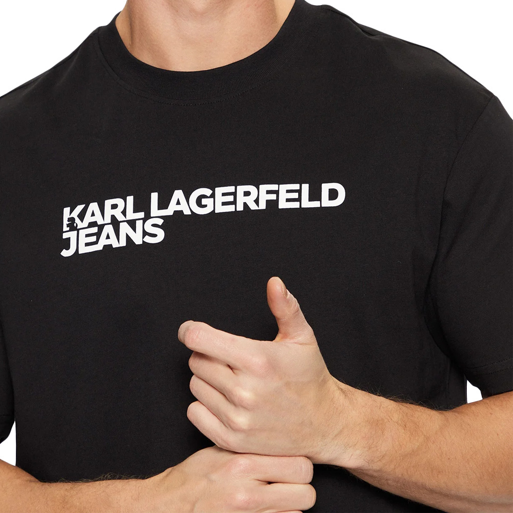 KARL LAGERFELD KLJ REG SS ESSENTIAL TEE A1M17002-999