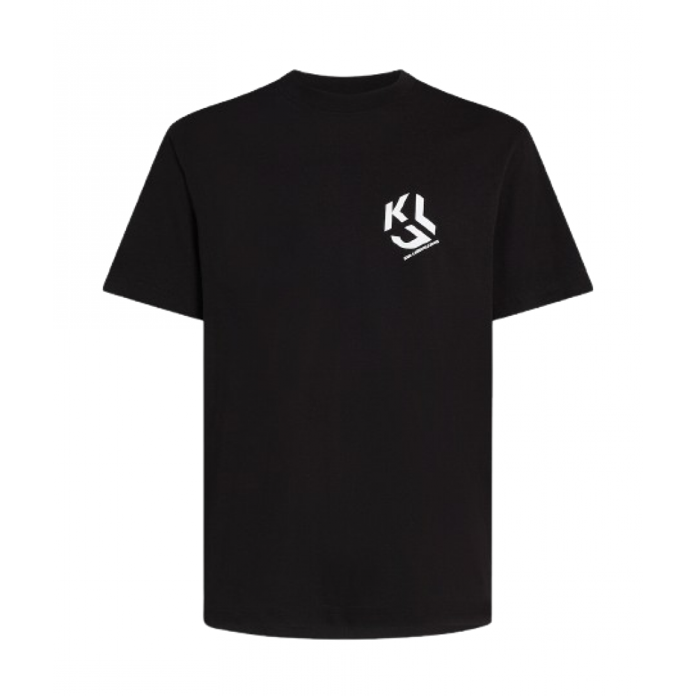 KARL LAGERFELD KLJ REG MONOGRAM TEE A2M17072-999 KARL LAGERFELD KLJ REG MONOGRAM TEE A2M17072-999