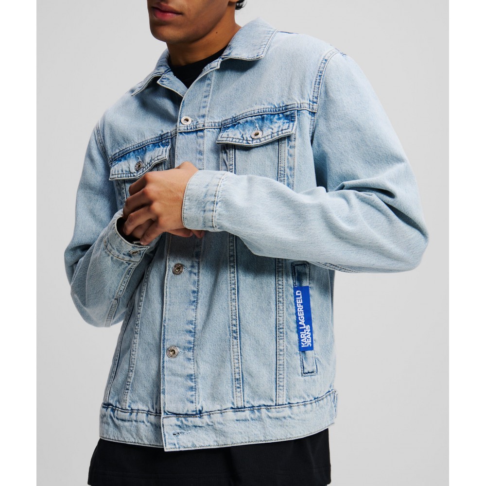 KARL LAGERFELD KLJ REGULAR DENIM JACKET A2M14031-1MW KARL LAGERFELD KLJ REGULAR DENIM JACKET A2M14031-1MW