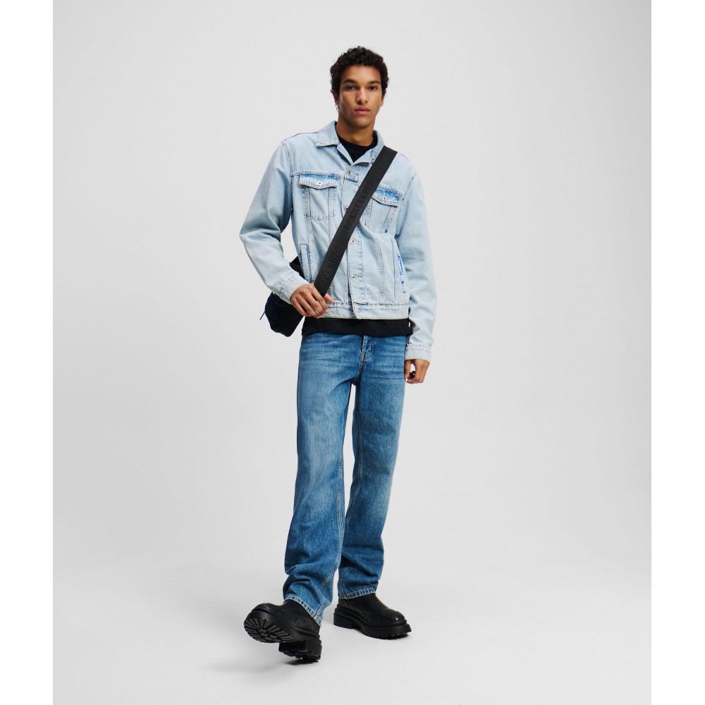 KARL LAGERFELD KLJ REGULAR DENIM JACKET A2M14031-1MW KARL LAGERFELD KLJ REGULAR DENIM JACKET A2M14031-1MW