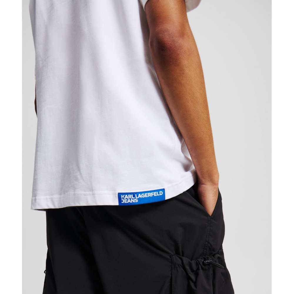 KARL LAGERFELD KLJ REG SS KARL TEE A2M17036-100 KARL LAGERFELD KLJ REG SS KARL TEE A2M17036-100