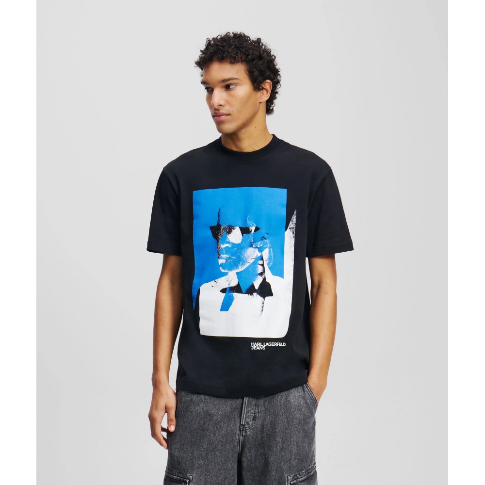 KARL LAGERFELD KLJ REG SS KARL TEE A2M17036-999 KARL LAGERFELD KLJ REG SS KARL TEE A2M17036-999