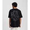 KARL LAGERFELD KLJ SS RELAXED SHIBORI TEE A2M17049-999 KARL LAGERFELD KLJ SS RELAXED SHIBORI TEE A2M17049-999