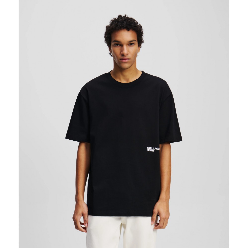 KARL LAGERFELD KLJ SS RELAXED SHIBORI TEE A2M17049-999 KARL LAGERFELD KLJ SS RELAXED SHIBORI TEE A2M17049-999
