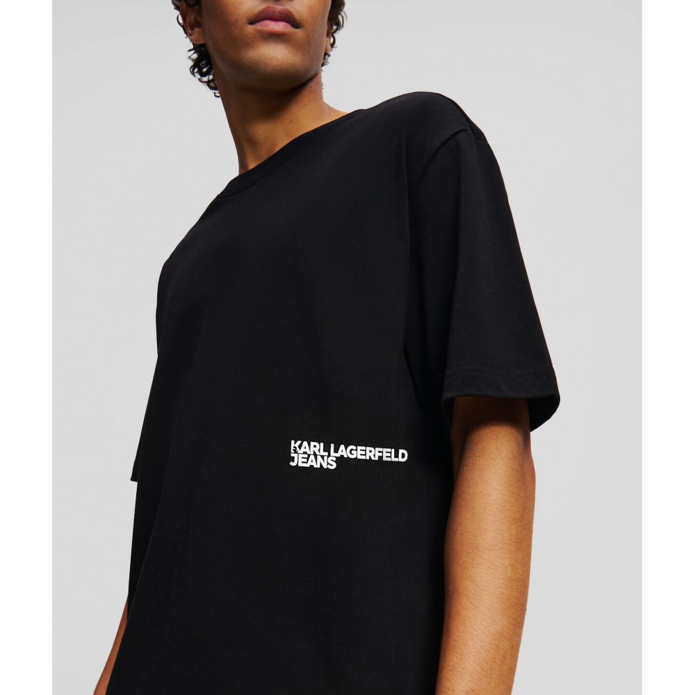 KARL LAGERFELD KLJ SS RELAXED SHIBORI TEE A2M17049-999 KARL LAGERFELD KLJ SS RELAXED SHIBORI TEE A2M17049-999