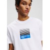 KARL LAGERFELD KLJ REG BOX FADE LOGO TEE A2M17041-100 KARL LAGERFELD KLJ REG BOX FADE LOGO TEE A2M17041-100