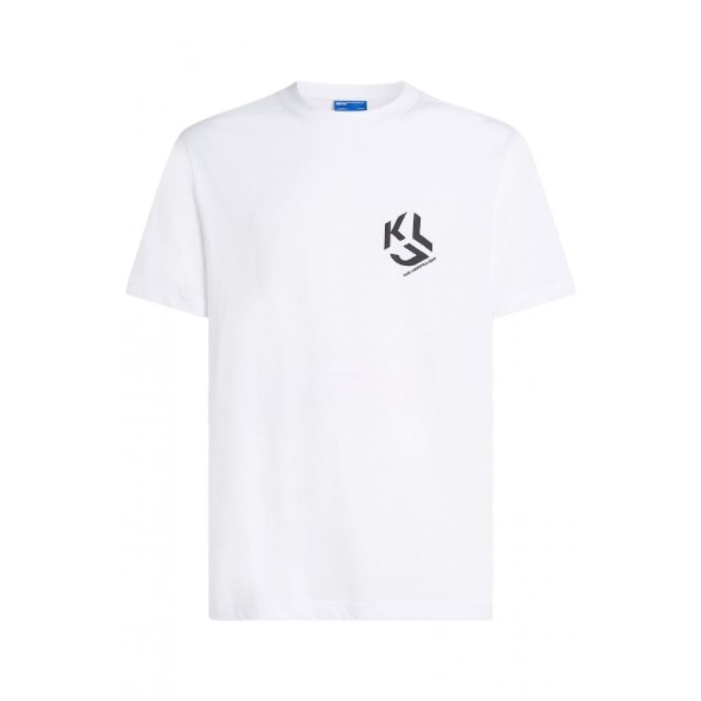 KARL LAGERFELD KLJ REG MONOGRAM TEE A2M17072-100 KARL LAGERFELD KLJ REG MONOGRAM TEE A2M17072-100