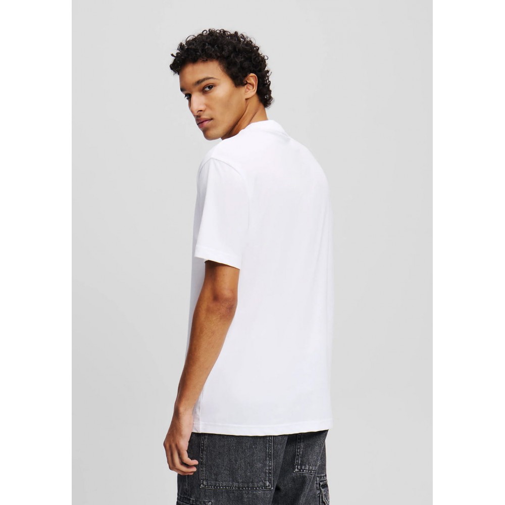KARL LAGERFELD KLJ REG MONOGRAM TEE A2M17072-100 KARL LAGERFELD KLJ REG MONOGRAM TEE A2M17072-100
