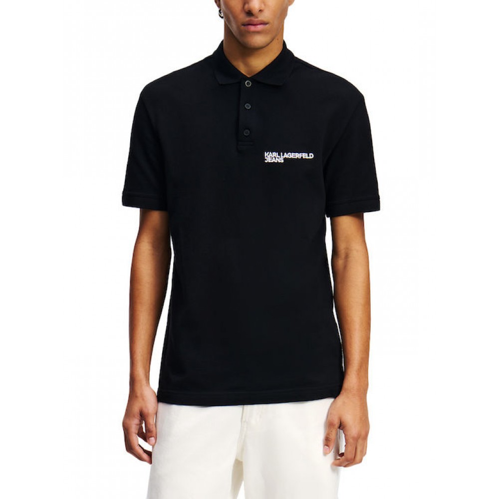 KARL LAGERFELD KLJ REGULAR PIQUE POLO A2M17094-999 KARL LAGERFELD KLJ REGULAR PIQUE POLO A2M17094-999