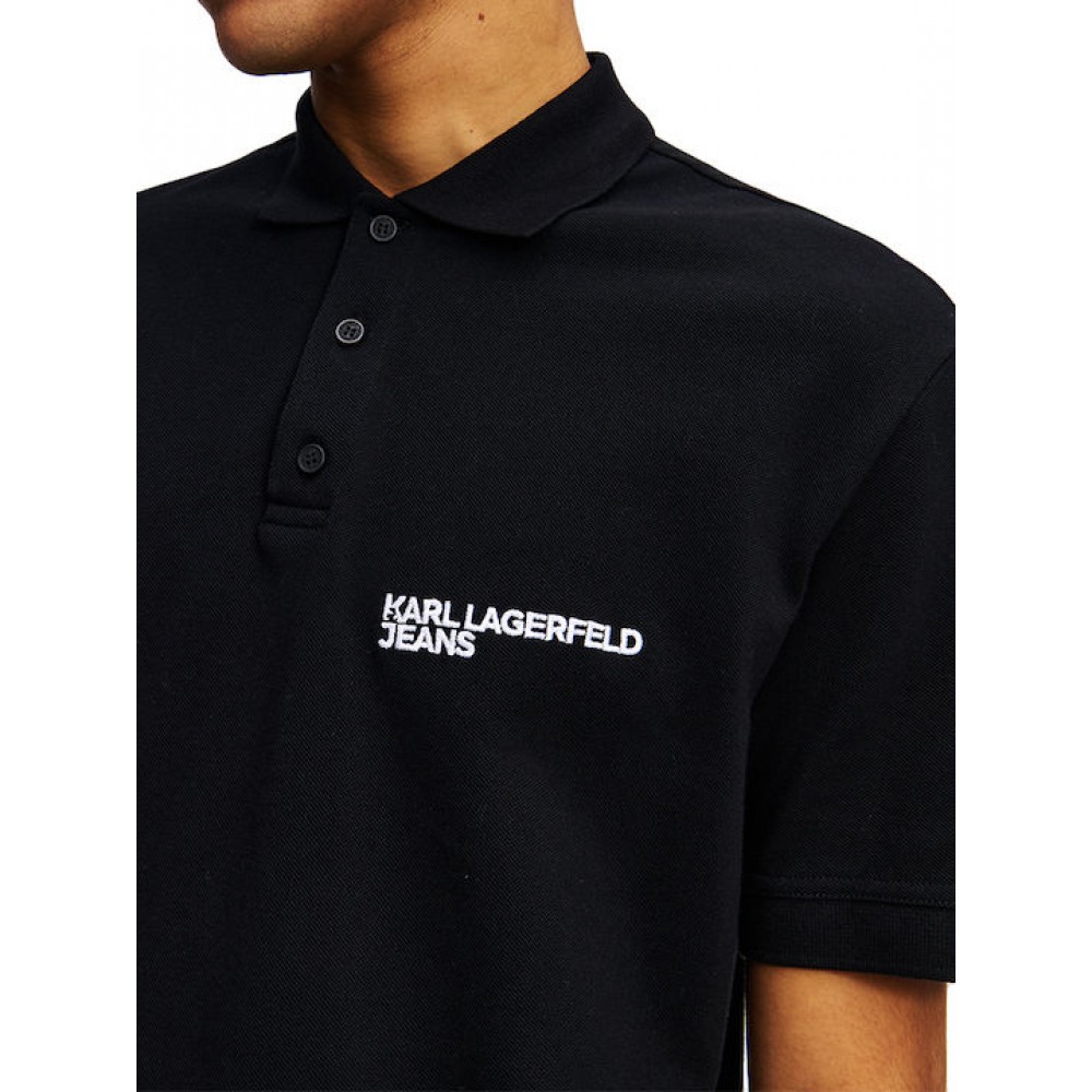 KARL LAGERFELD KLJ REGULAR PIQUE POLO A2M17094-999 KARL LAGERFELD KLJ REGULAR PIQUE POLO A2M17094-999