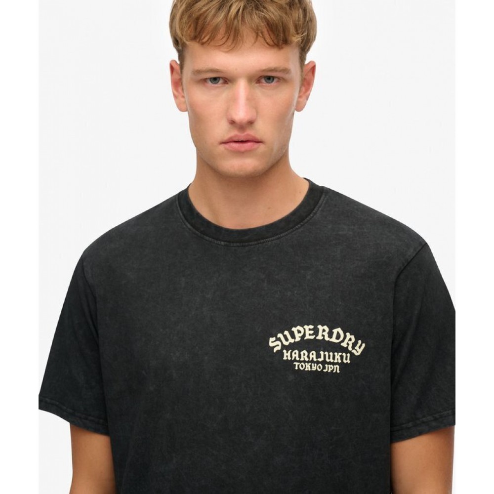 SUPERDRY D2 OVIN NEO TRAD TATTOO LOOSE M1012130A-02A SUPERDRY D2 OVIN NEO TRAD TATTOO LOOSE M1012130A-02A