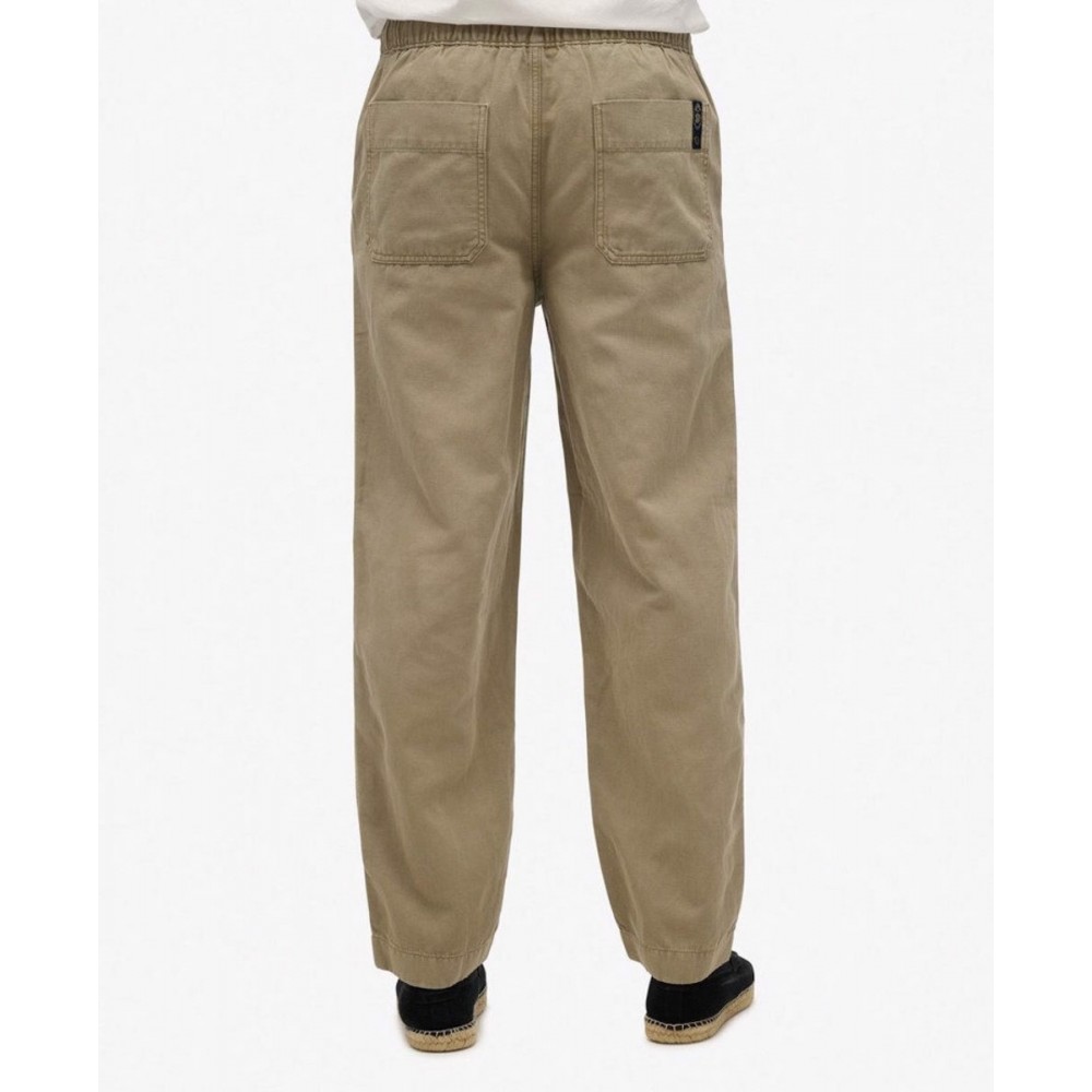 SUPERDRY D2 STUD MERCHANT DRAWSTRING PANT M7011395A-1KH SUPERDRY D2 STUD MERCHANT DRAWSTRING PANT M7011395A-1KH