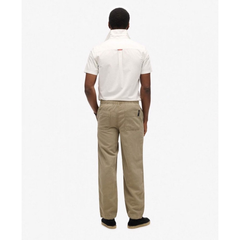 SUPERDRY D2 STUD MERCHANT DRAWSTRING PANT M7011395A-1KH SUPERDRY D2 STUD MERCHANT DRAWSTRING PANT M7011395A-1KH