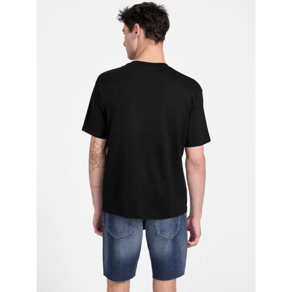 GUESS SURON CN - MID ORGANIC STREAM JERSEY 180 M Z5RI10I3Z14-JBLK GUESS SURON CN - MID ORGANIC STREAM JERSEY 180 M Z5RI10I3Z14-JBLK
